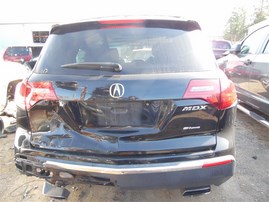 2013 Acura MDX Black 3.7L AT 4WD #A24895